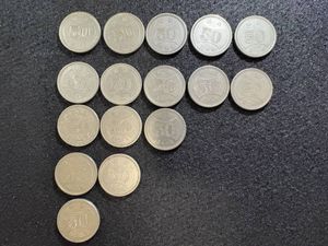 穴あき 50円の値段と価格推移は？｜27件の売買データから穴あき 50円の
