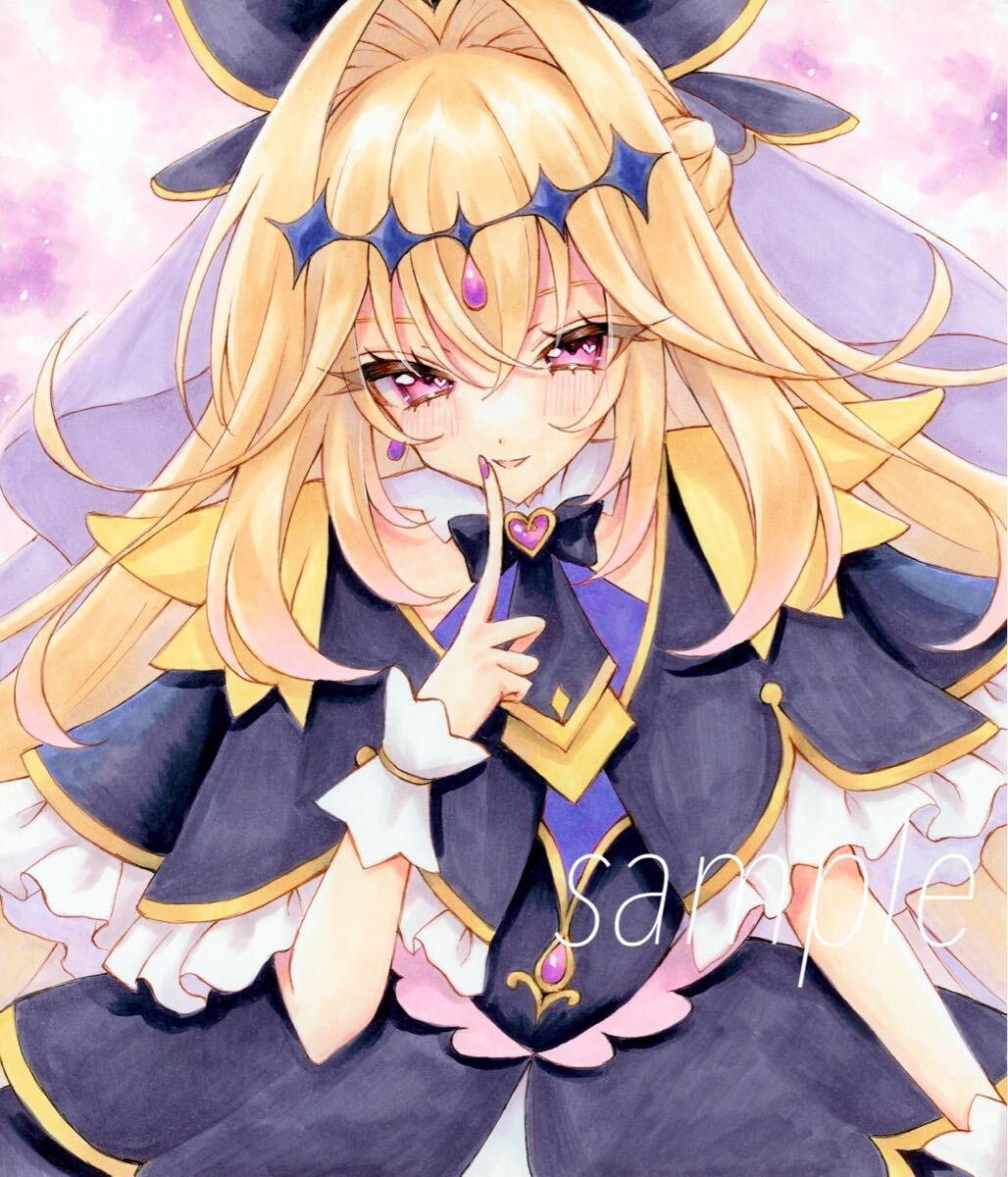 同人手描きイラスト◇名探偵プリキュア！◇たんプリ◇キュアアルカナ