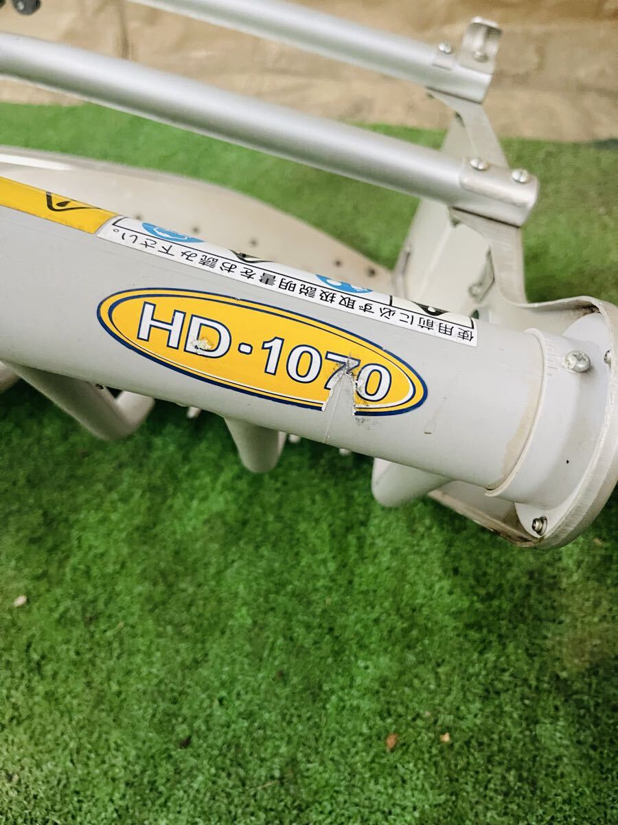 美品 落合 大型バリカン茶摘機 V8S HD-1070 刈幅 1000mm 茶 刈取 煎枝