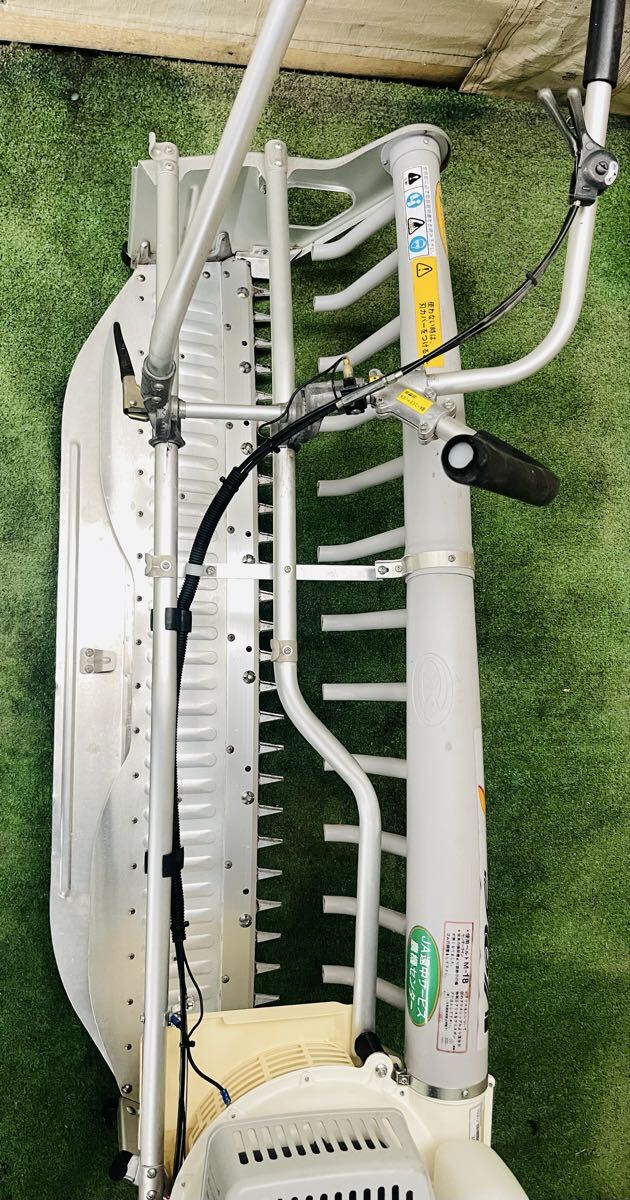 美品 落合 大型バリカン茶摘機 V8S HD-1070 刈幅 1000mm 茶 刈取 煎枝