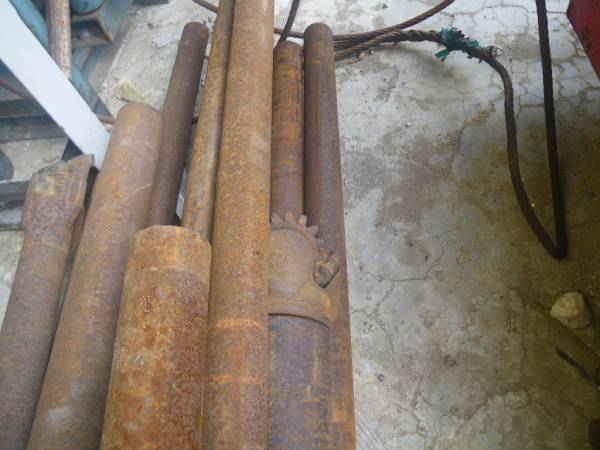 水道管敷設推進機！板橋機械工業4型地中管工機一式！格安で(建設機械 