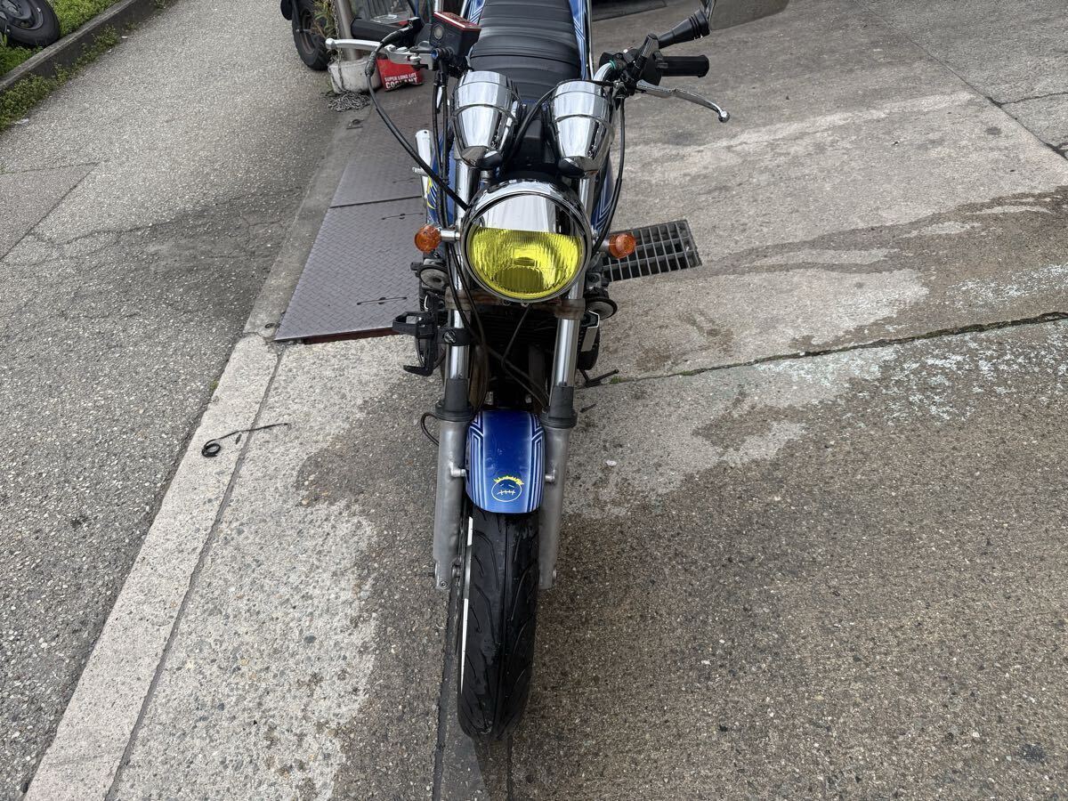 YAMAHA XJR400R RH02J エンジン実働 フルカスタム車 車検付！ 始動動画