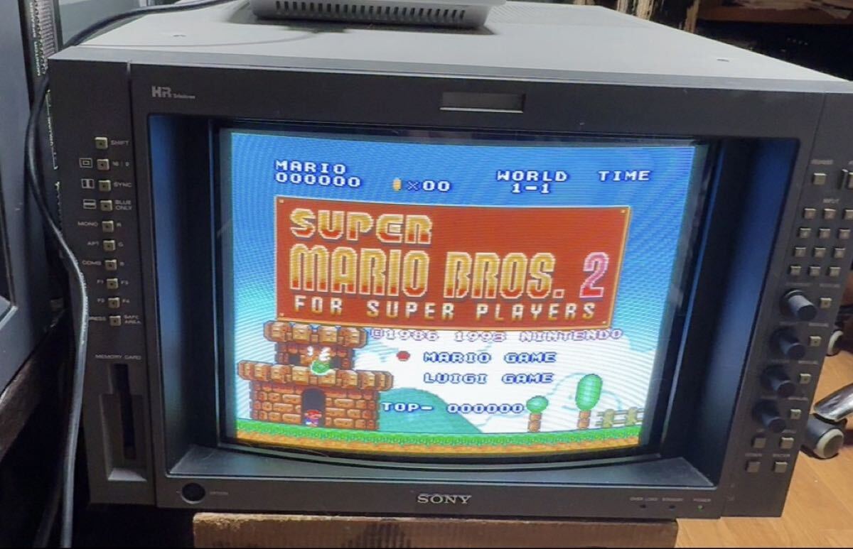 SONY BVM-D14F5J(動作確認済み・電源コード無し) HRトリニトロン管
