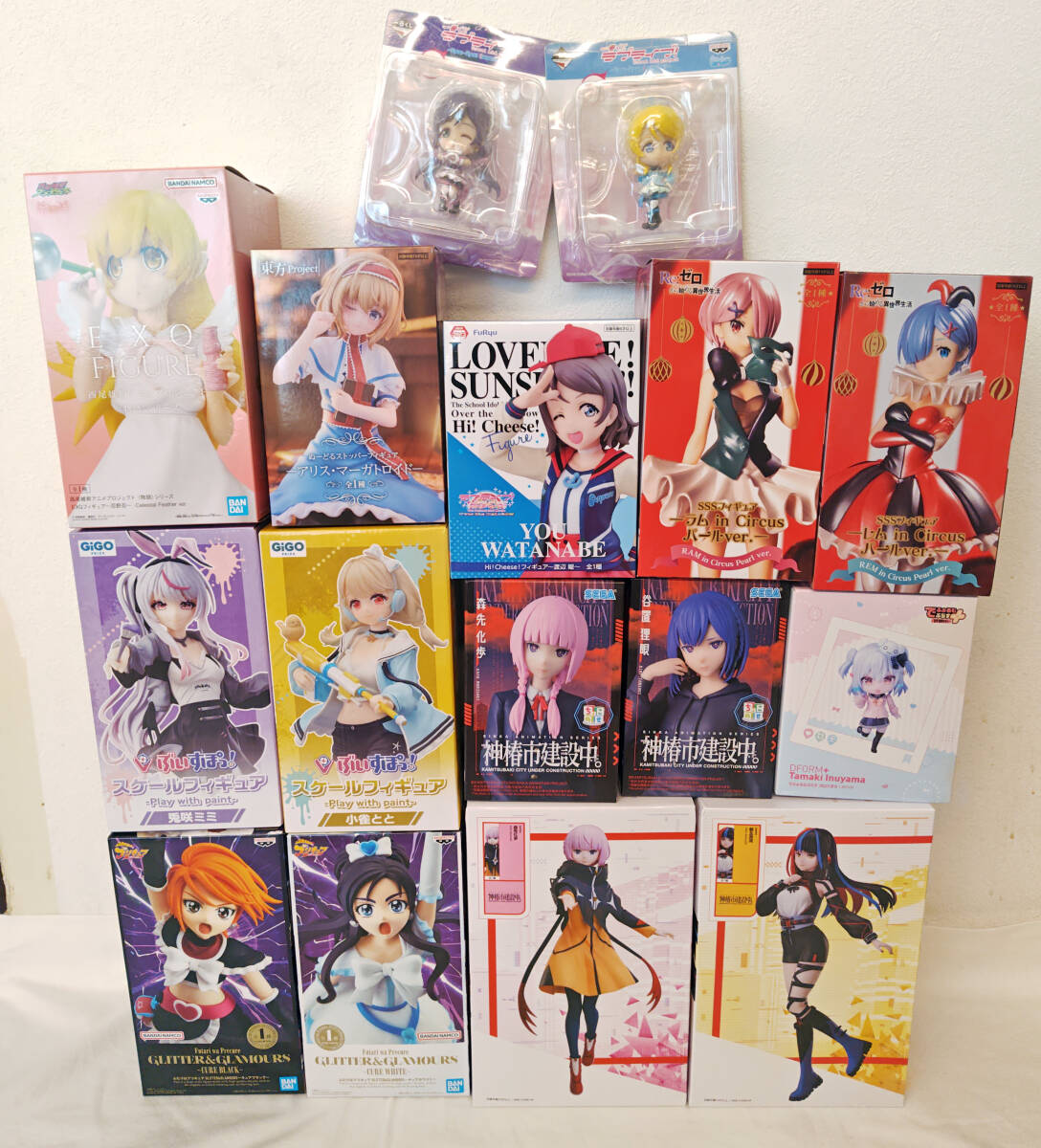 新品未開封】美少女フィギュアまとめセット① ぶいすぽ,プリキュア,一