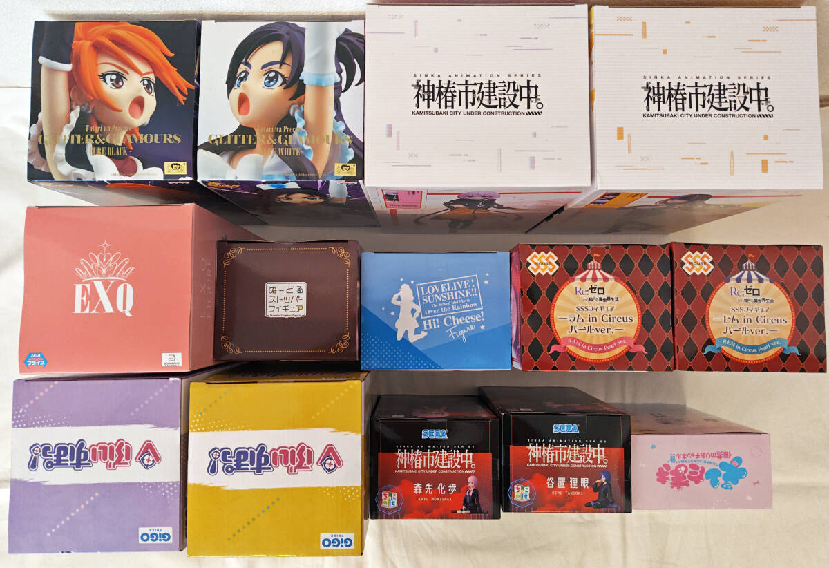 新品未開封】美少女フィギュアまとめセット① ぶいすぽ,プリキュア,一