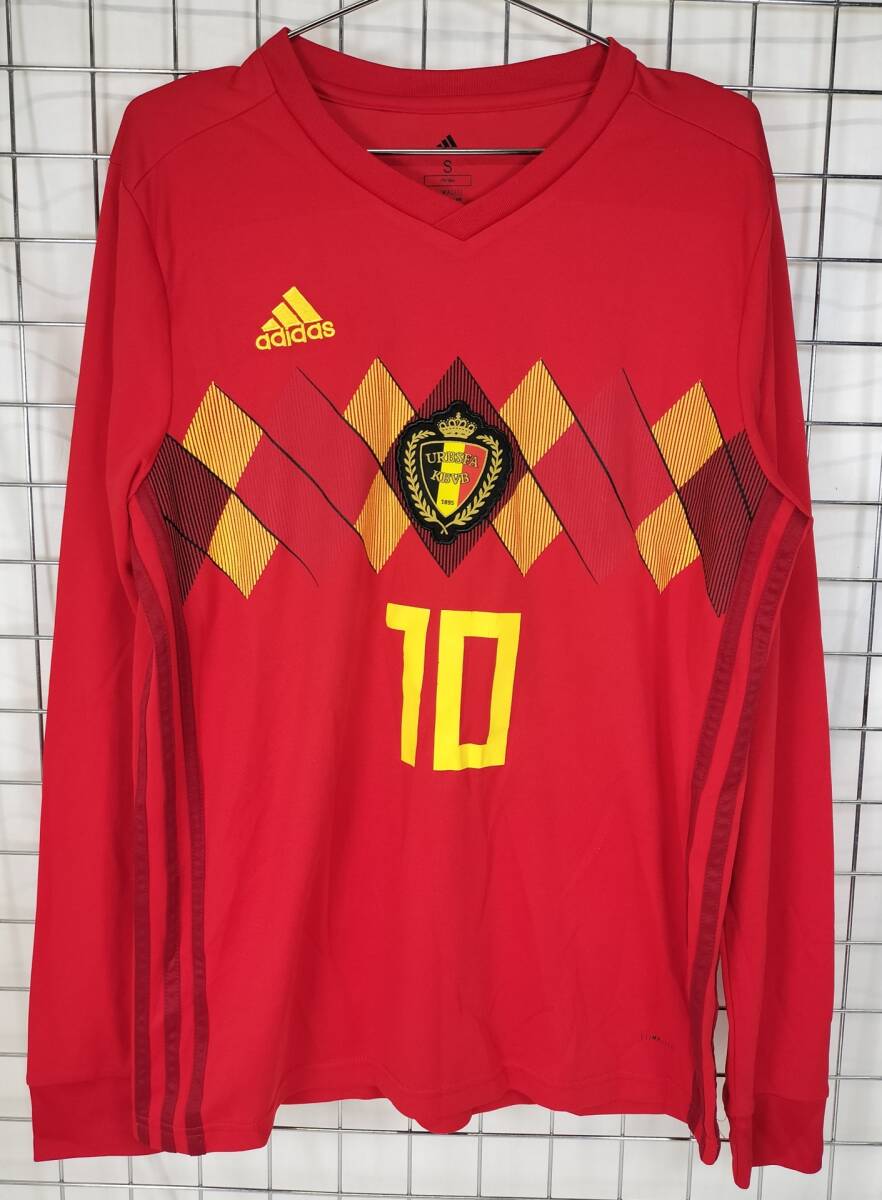 2018年ベルギー代表 サッカー ゲームシャツ◇adidas/アディダス◇No.10