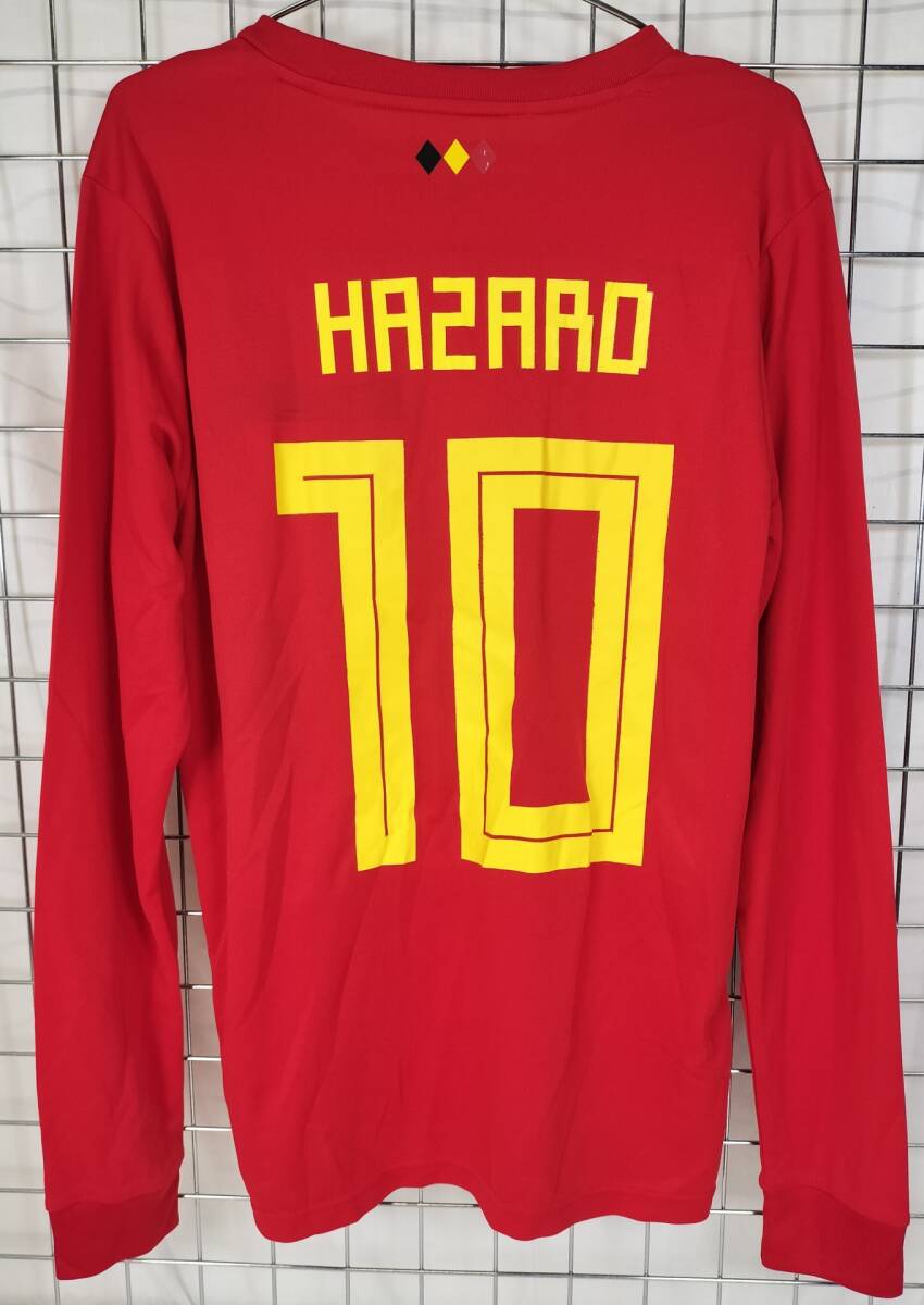 2018年ベルギー代表 サッカー ゲームシャツ◇adidas/アディダス◇No.10