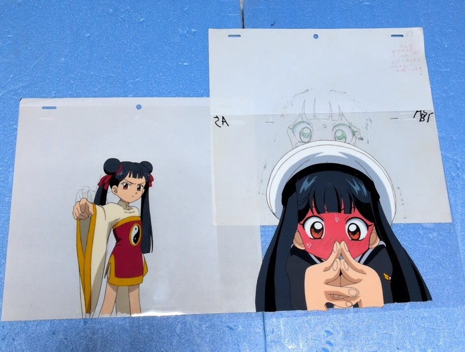 カードキャプターさくら セル画 セット（李苺鈴）。 Cardcaptor Sakura