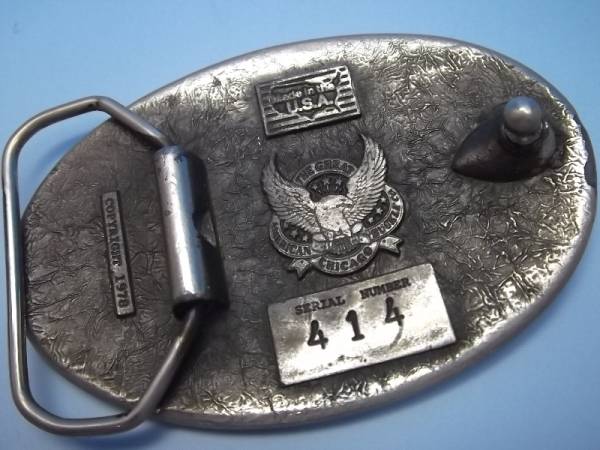グレートアメリカンバックル 激レア】グレートアメリカンバックル社 ヴィンテージ バックル