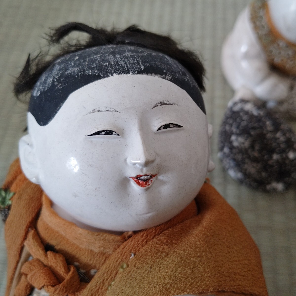 日本人形 御所人形 3体セット 雛人形 古い人形 骨董品 時代物 昭和