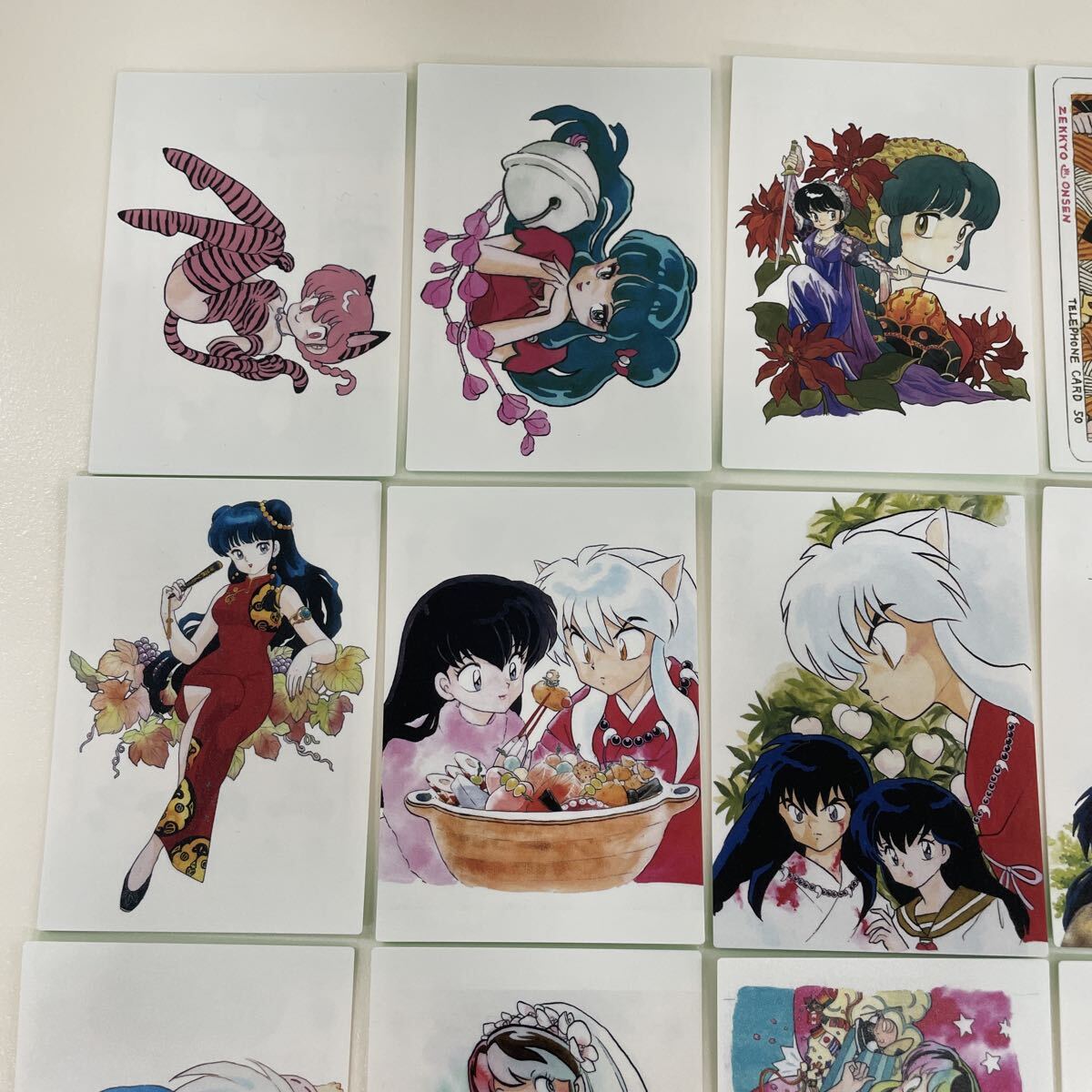 高橋留美子 原画カードガム 30種 めぞん一刻 犬夜叉 うる星やつら