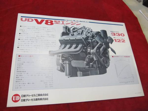 昭和44年発行 ニッサンディーゼル高速トラクタカタログ8TC81T(カタログ