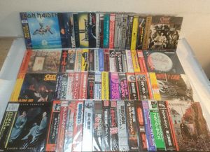 17位 ハードロック/ヘビーメタル系LP60枚＋2枚セット　ブラックサバス　オジーオズボーン　ア