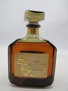 軽井沢 12年 貯蔵シングルモルトウイスキー　三楽 軽井沢 12年の平均価格は56,958円｜ウイスキーの価格相場・買取価格