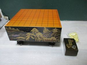 最高級輪島塗】柳山作 牡丹蒔絵 文箱 未使用 梨地仕上げ 柳山作の