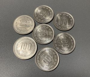 韓国100ウォン硬貨の値段と価格推移は？｜4件の売買データから韓国100
