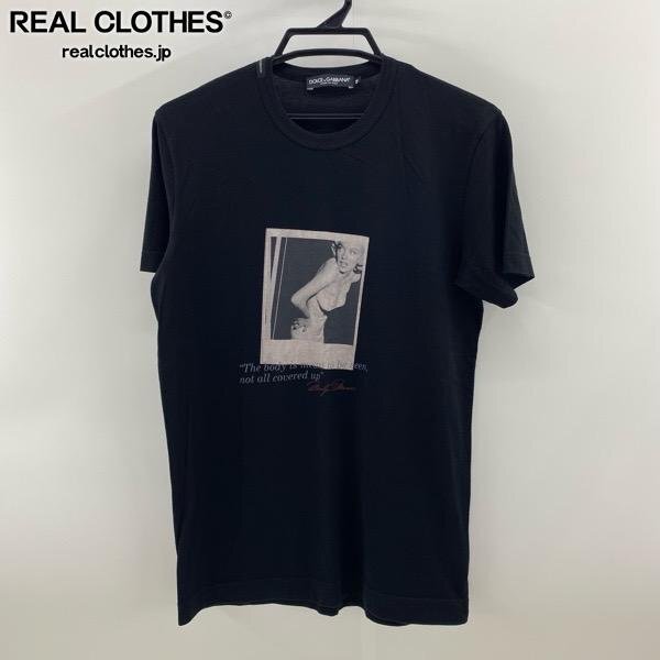 【レア！】DOLCE&GABBANA マリリン・モンロー Tシャツ ブラック DOLCE GABBANA マリリンモンローの値段と価格推移は？｜1件の売買