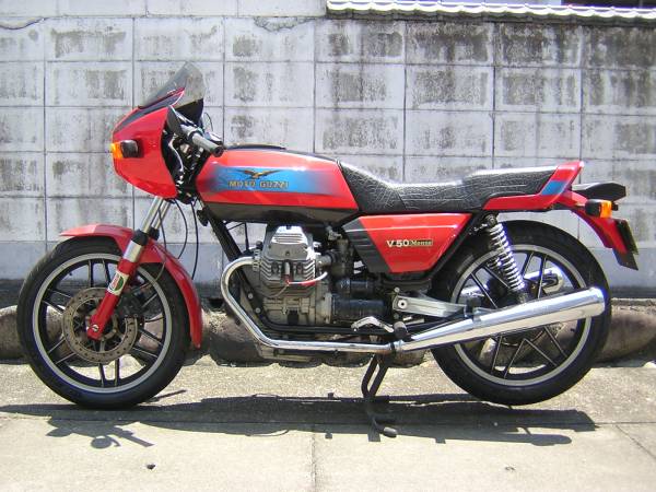 1983年 MotoGuzzi (モトグッチ)V50 Monza イタリア 500cc(モトグッチ 