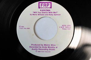 42位 ウルトラレア Modern Funk Sweet Soul Karizma - Will You Dance With Me ? / Magic Lady