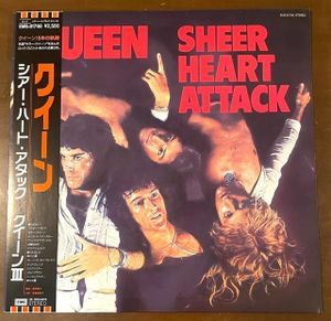 286位 美品★帯付き国内盤★LP　クイーン【Queen】　/シアー・ハート・アタック【Sheer Heart A