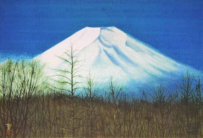 平山郁夫、【暁春橘富士】、希少な額装用画集より、新品額装付 平山郁夫 富士の値段と価格推移は？｜2件の売買データから平山郁夫