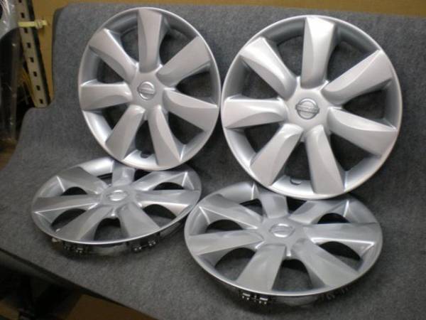 日産純正ホイールカバー☆K13マーチ純正14インチ4枚セット♪_1