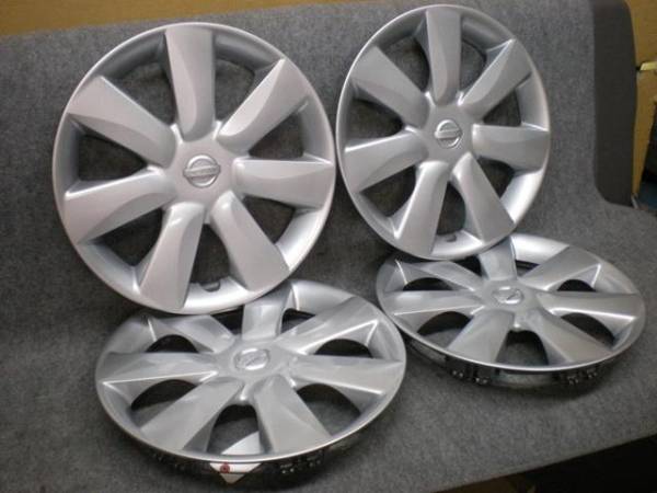 日産純正ホイールカバー☆K13マーチ純正14インチ4枚セット♪_2