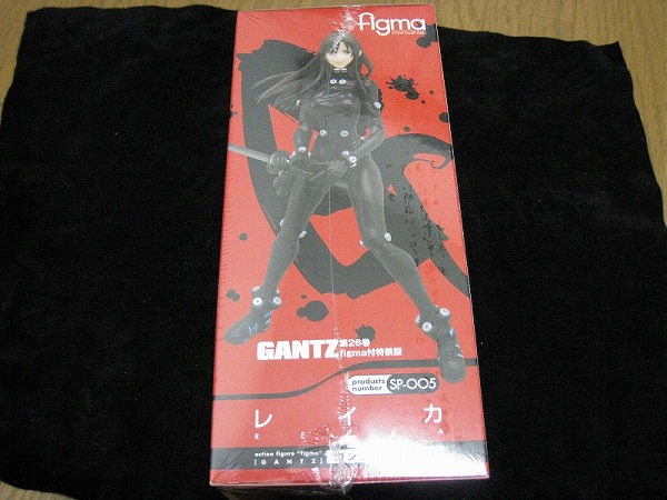 新品未開封 GANTZ26巻特装版 figmaレイカ ガンツスーツver._3