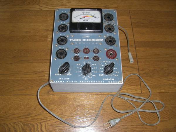 SANWAチューブ・チェッカー真空管試験機 SEM-14C ジャンク