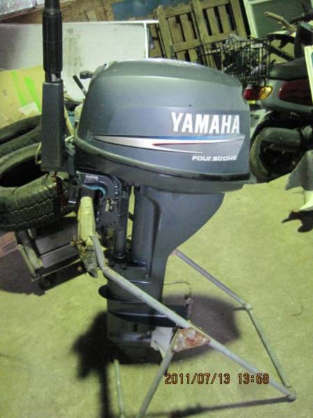 美品 YAMAHA ヤマハ 4スト 9.9馬力 F9.9CMH 船外機 検 スズキ 15(30 
