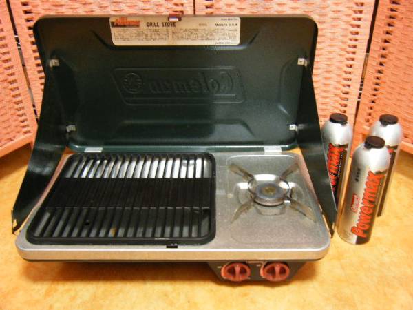 Coleman パワーマックス9920-750Jグリル/ストーブ訳あり(ツーバーナー