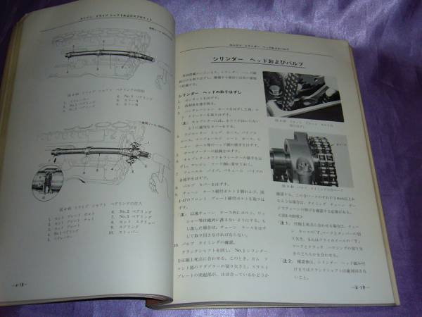 昭和42年□日産.グロリア.G7型エンジン PA30.VPA30 整備要領書