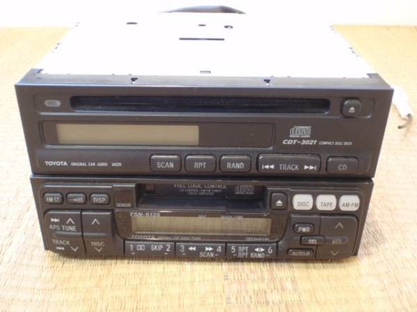 トヨタ 純正オーディオ CD/カセット TSN-5125 AM・ST(CD&カセット トヨタ 純正オーディオ CD/カセット TSN-5125 AM・ST(CD&カセット
