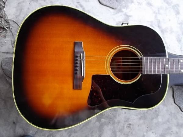 Burny バーニー BJ-60 Gibson J-45タイプ 百瀬サイン ジャンク(ヘッド 