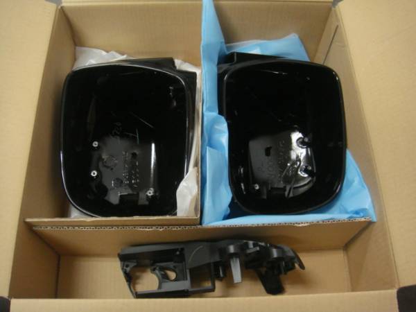 純正 ハリアー 30系 ドアミラーカバー セット 新車外し ブラック_1