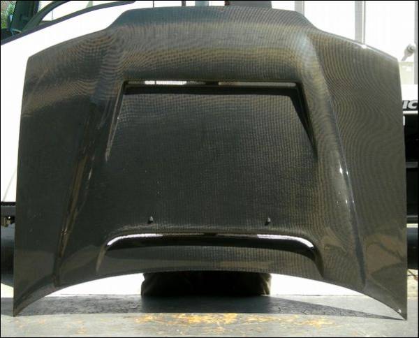 ef8 cr-x サイバー　純正ボンネット サイバー CR-X CRX(EF8) 社外 カーボン ボンネット(ダクト付き