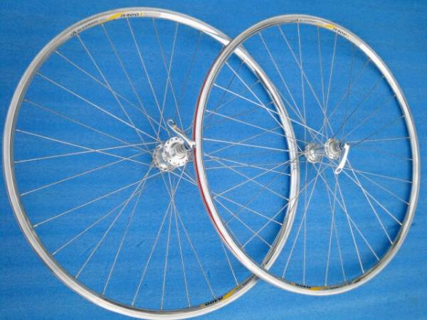 ALEXRIMS アレックスリム R400 ホイール 前後セット(27インチ、700C)｜売買されたオークション情報、yahooの商品情報を ...