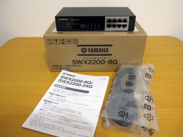 ■□■YAMAHA ヤマハ L2スイッチ SWX2200-8G　新品！！■□■_1