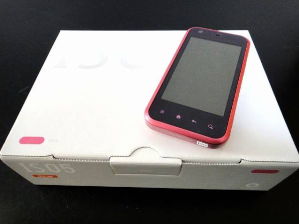 IS05★ピンク★au白ロム★mictoSD付★新品即決★送料500円★a_1