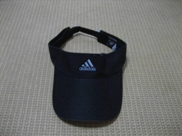 【新品】adidas★サンバイザー★黒_1
