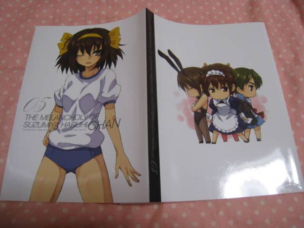 涼宮ハルヒちゃんの憂鬱5巻/ぷよ 谷川流 付録 掛け替えカバー(コミック 