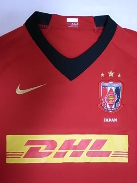 浦和レッズ DHL ユニフォーム ACL 正規 美品 ナイキ M nike(Jリーグ