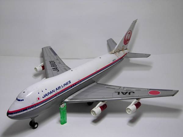 C30☆ブリキ飛行機◇JAL JA8101◇ATC製◇当時物(航空機