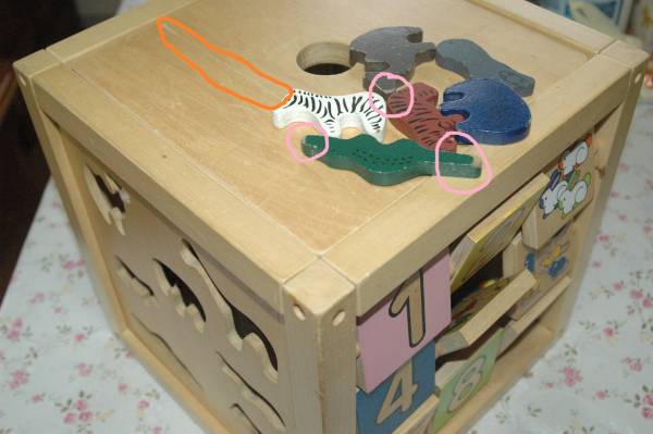 グランパパ☆木のおもちゃ☆知育玩具☆中古_2