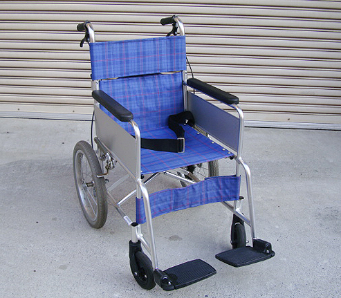 フランスベット アルミ製介助用車いす FB-K40標準型(介助用)｜売買され  