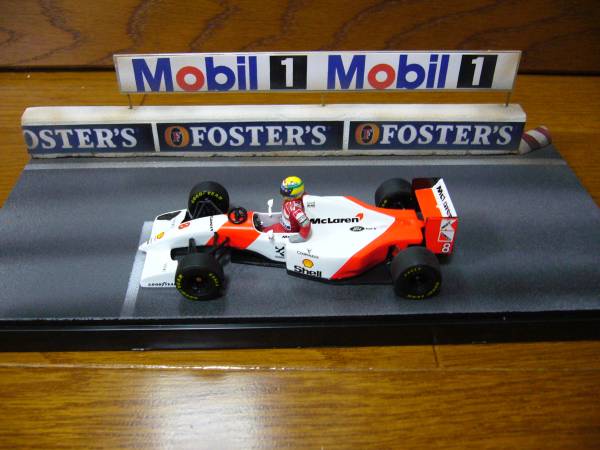 1/43 マクラーレン MP4/8 アイルトン・セナ ＋ ジオラマ(F1)｜売買され
