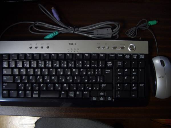 NEC純正◆PS/2キーボード＆マウスセット◆KBM OM◆VALUESTAR_1
