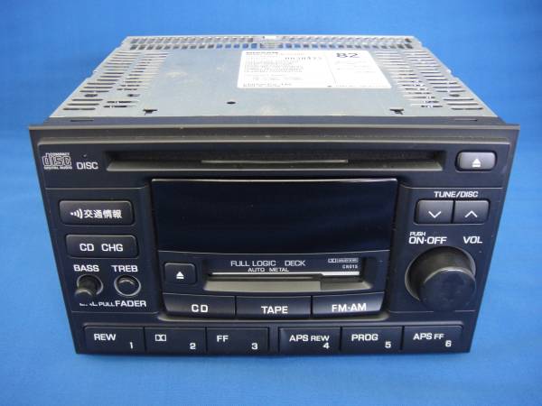 日産 純正 CD/カセット PN-2098B NISSANジャンク品(アゼスト 日産 純正 CD/カセット PN-2098B NISSANジャンク品(アゼスト