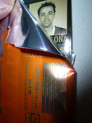 【微開封】WCCF 10-11 WCM シャビ スペイン バルセロナ_2