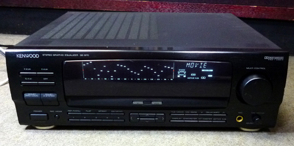KENWOOD ROXY M7 グラフィックイコライザーGE-970(イコライザー)｜売買